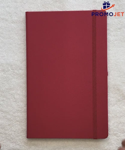 Termo Deri Kapak Kareli Defter – Lastikli (13 x 21 cm)