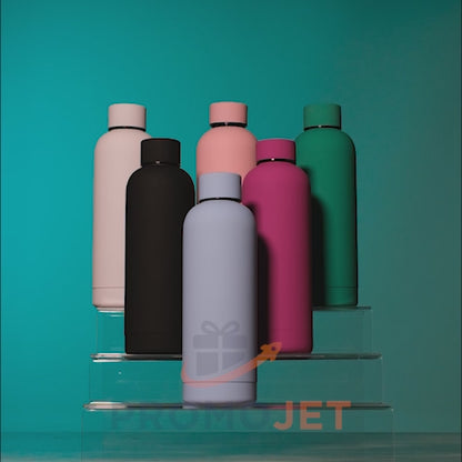 500 ml Rubber Kaplamalı Mat Paslanmaz Çelik Termos