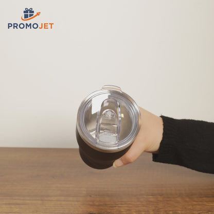 EccoTech 350 ml Sarmal Tasarımlı Full Paslanmaz Çelik Termos