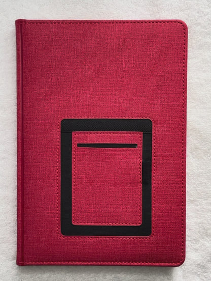 Termo Deri Telefon ve Kart Bölmeli Günlük Ajanda (17 x 24 cm)