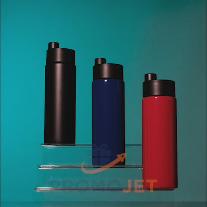 730 ml Mıknatıslı Kapaklı ve Pipetli Paslanmaz Çelik Termos (304 Çelik)