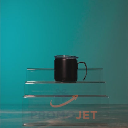 320 ml İdeal Boy Paslanmaz Çelik Termos Mug (İç-Dış Çelik)