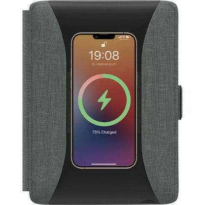A5 Boyutlu Premium 6.500 mAh Wireless Şarjlı Akıllı Powerbank Organizer