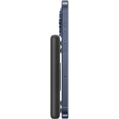 Vantuzlu ve Işıklı Wireless Powerbank – 10.000 mAh Rubber Gövdeli ve 10W Kablosuz Şarj Destekli