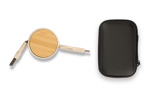 Bambu Şarj Kablosu (Çantalı)