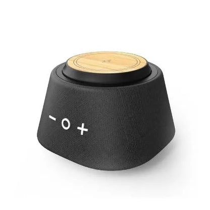 Eccotech Ekolojik Kablosuz Magsafe Sarj Cihazı+Bluetooth Hoparlör - Siyah