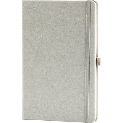 Saffiano Dokulu ve Lastikli VIP Kareli Tarihsiz Defter (16 x 24 cm)