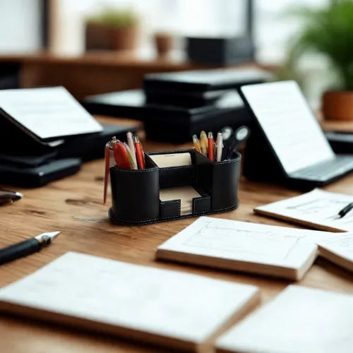 Organizer Suni Deri Kalemlik