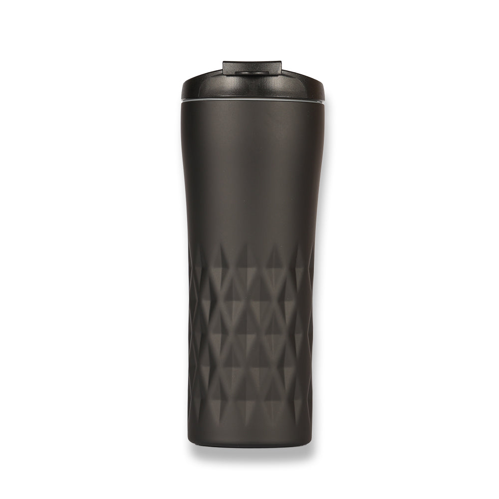 450 ml Diamond Desenli Çift Duvarlı Paslanmaz Çelik Termos Bardak