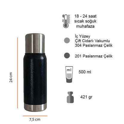 Termos 500 ml (24 Saat Isı Koruma)