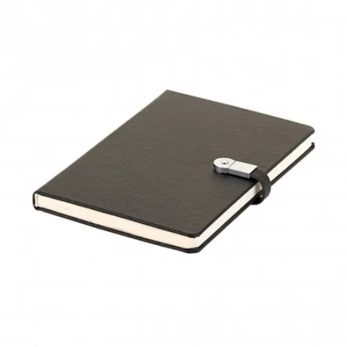 Termoderi Kapaklı USB'li Defter ( 13 x 21 cm )