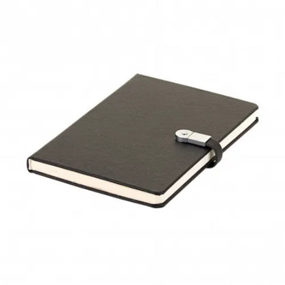 Termoderi Kapaklı USB'li Defter ( 13 x 21 cm )