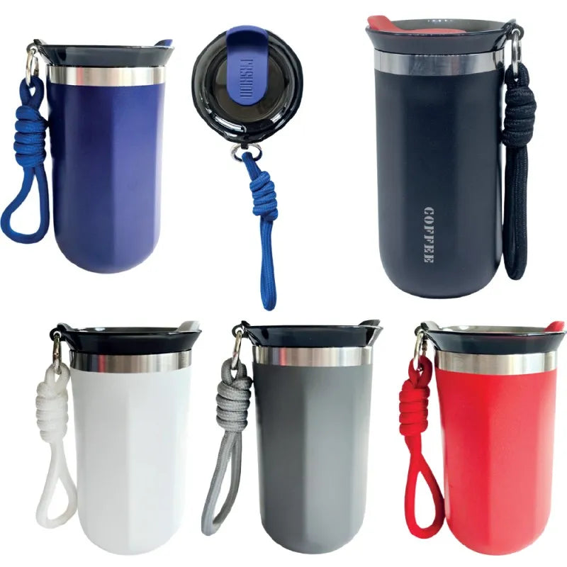 Paslanmaz Çelik Çift Duvarlı Isı Korumalı Termos Bardak 360 ML