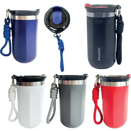 Paslanmaz Çelik Çift Duvarlı Isı Korumalı Termos Bardak 360 ML