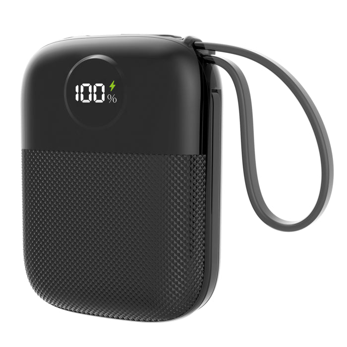 10000mAh PD 22.5W Hızlı Şarjlı Kablolu Taşınabilir Powerbank