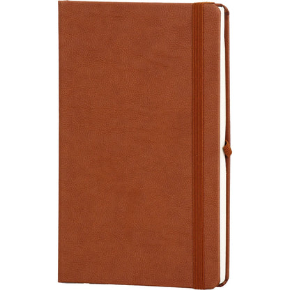 Yumuşak Termo Deri Kapaklı ve Lastikli VIP Tarihsiz Defter (13 x 21 cm)