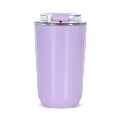 Paslanmaz Çelik Termos Bardak 400 ml  ( Pastel Renkler )