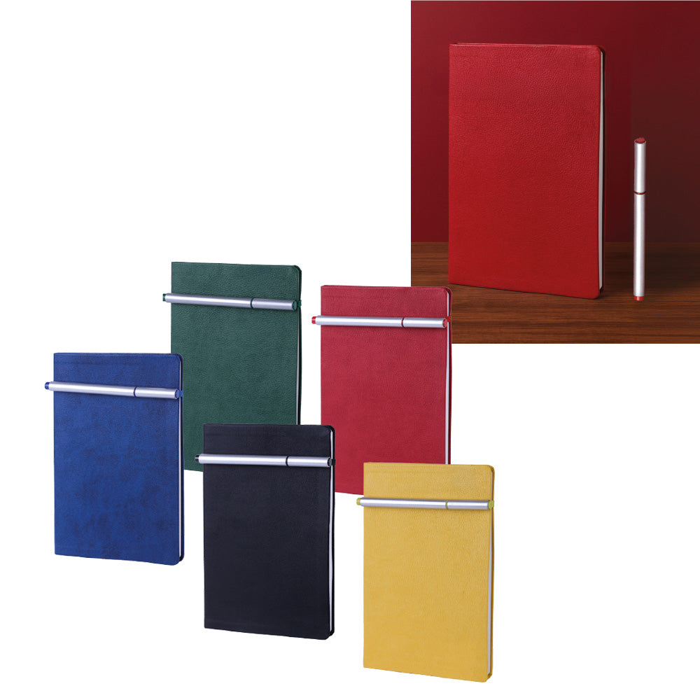 Lastikli Kalemli Yumuşak Kapak Defter