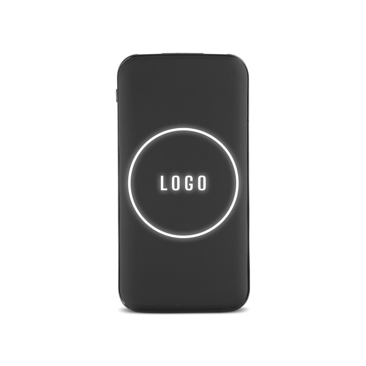 Işıklı Logo Alanlı Wireless Powerbank – 10.000 mAh Yüksek Kapasiteli ve Vantuzlu Tasarım