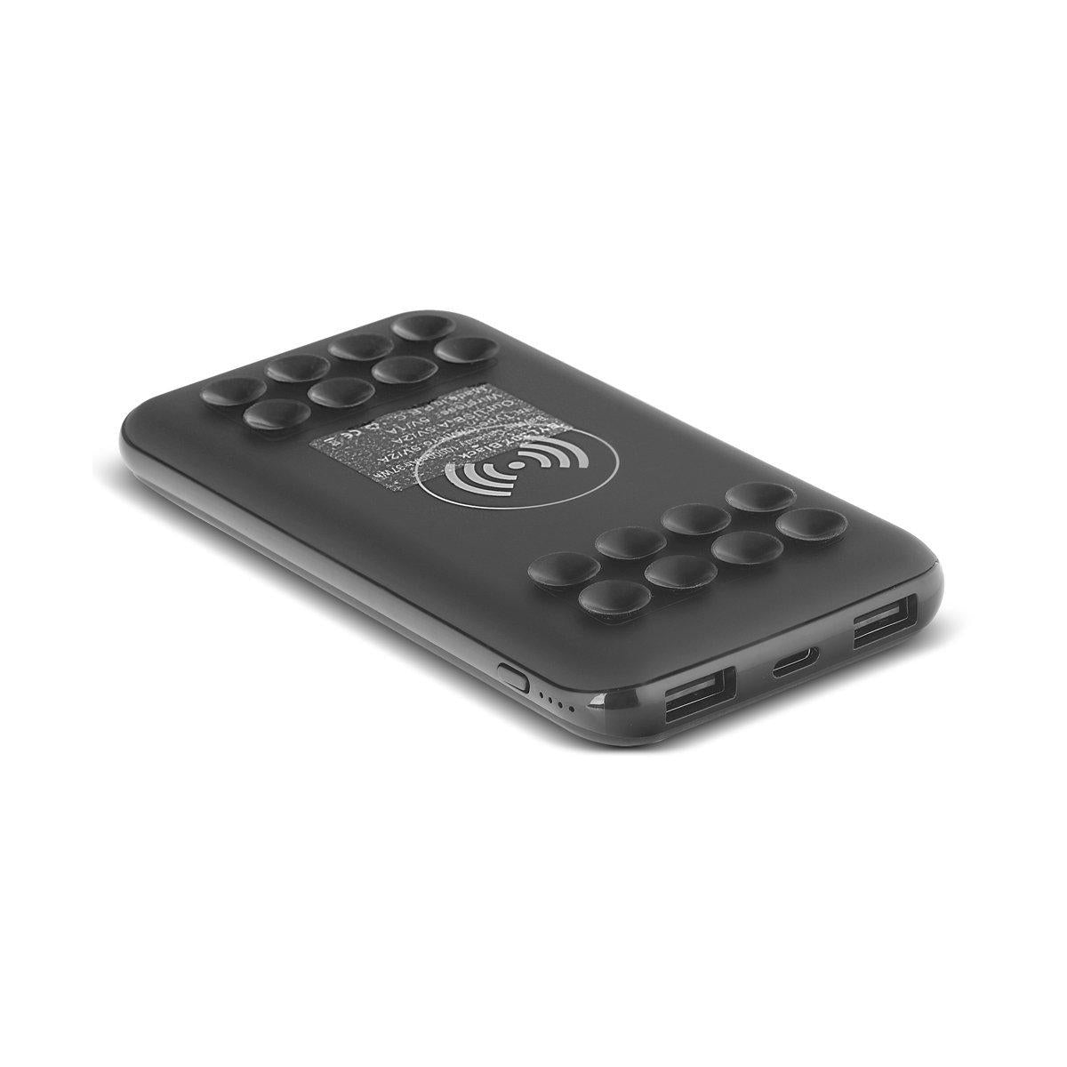 Işıklı Logo Alanlı Wireless Powerbank – 10.000 mAh Yüksek Kapasiteli ve Vantuzlu Tasarım