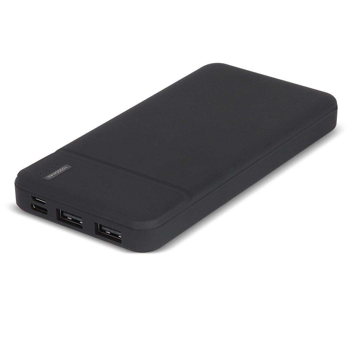 Işıklı Logo Alanlı Slim Powerbank – 10.000 mAh Yüksek Kapasite ve Çift USB Çıkışlı