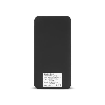 Işıklı Logo Markalama Alanlı Hızlı Şarj Powerbank – 10.000 mAh Ultra İnce Tasarım