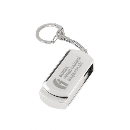 Metal USB 3.0 Bellek – Döner Kapaklı Hızlı Veri Depolama