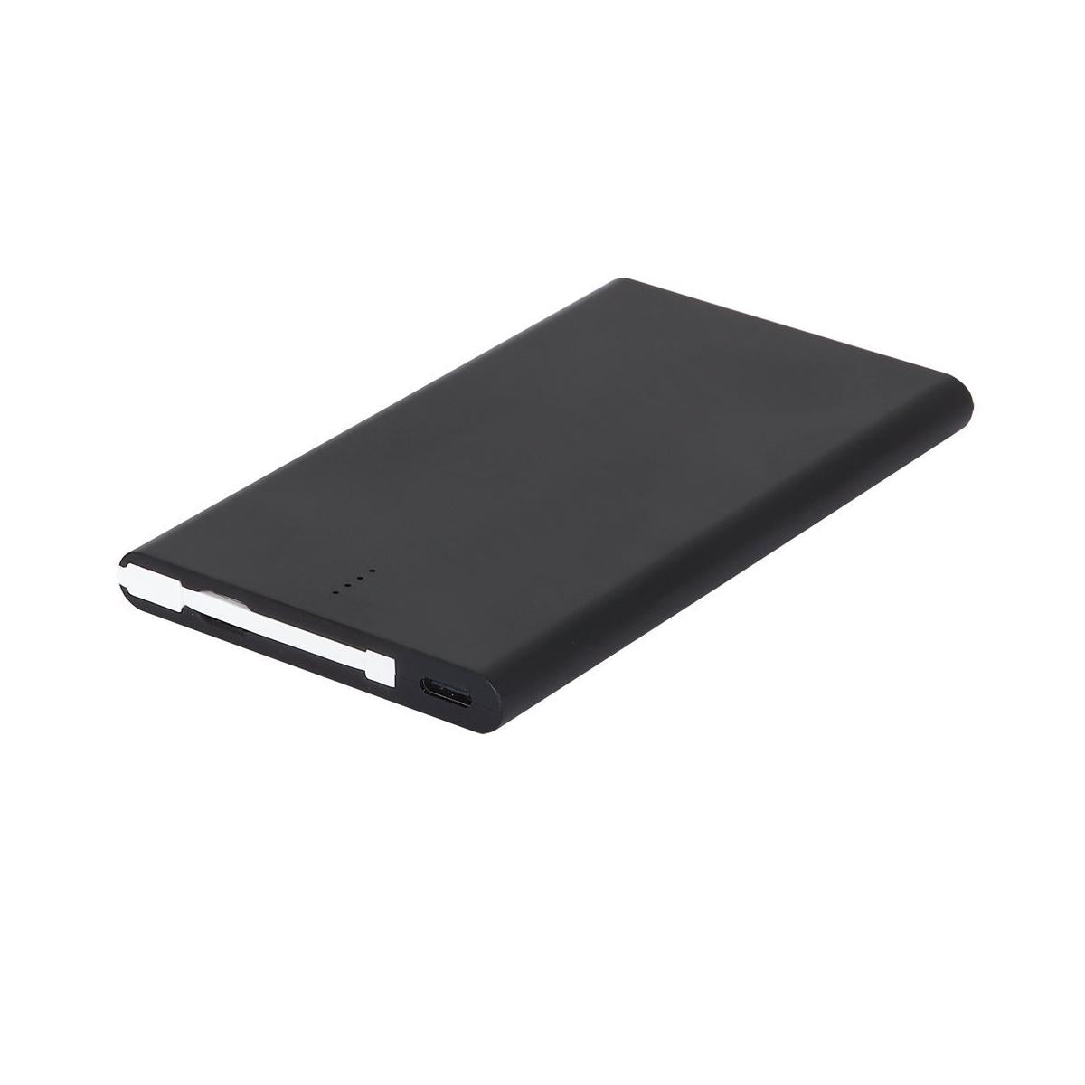 5.000 mAh Taşınabilir Powerbank – Premium Deri Desenli ve Dahili Çift Kablolu