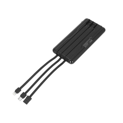 Entegre Kablolu 10.000 mAh Powerbank – PD Hızlı Şarj Teknolojili ve Dijital Göstergeli