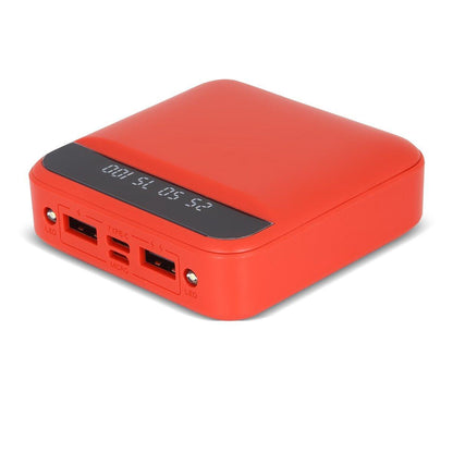 Dahili 3 Kablolu Powerbank – 10.000 mAh Hızlı Şarj ve Çift LED Fenerli