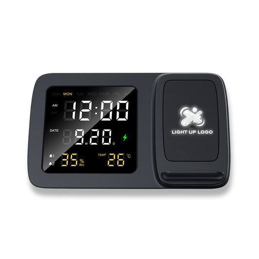 Işıklı Logo Kablosuz Şarj Standı