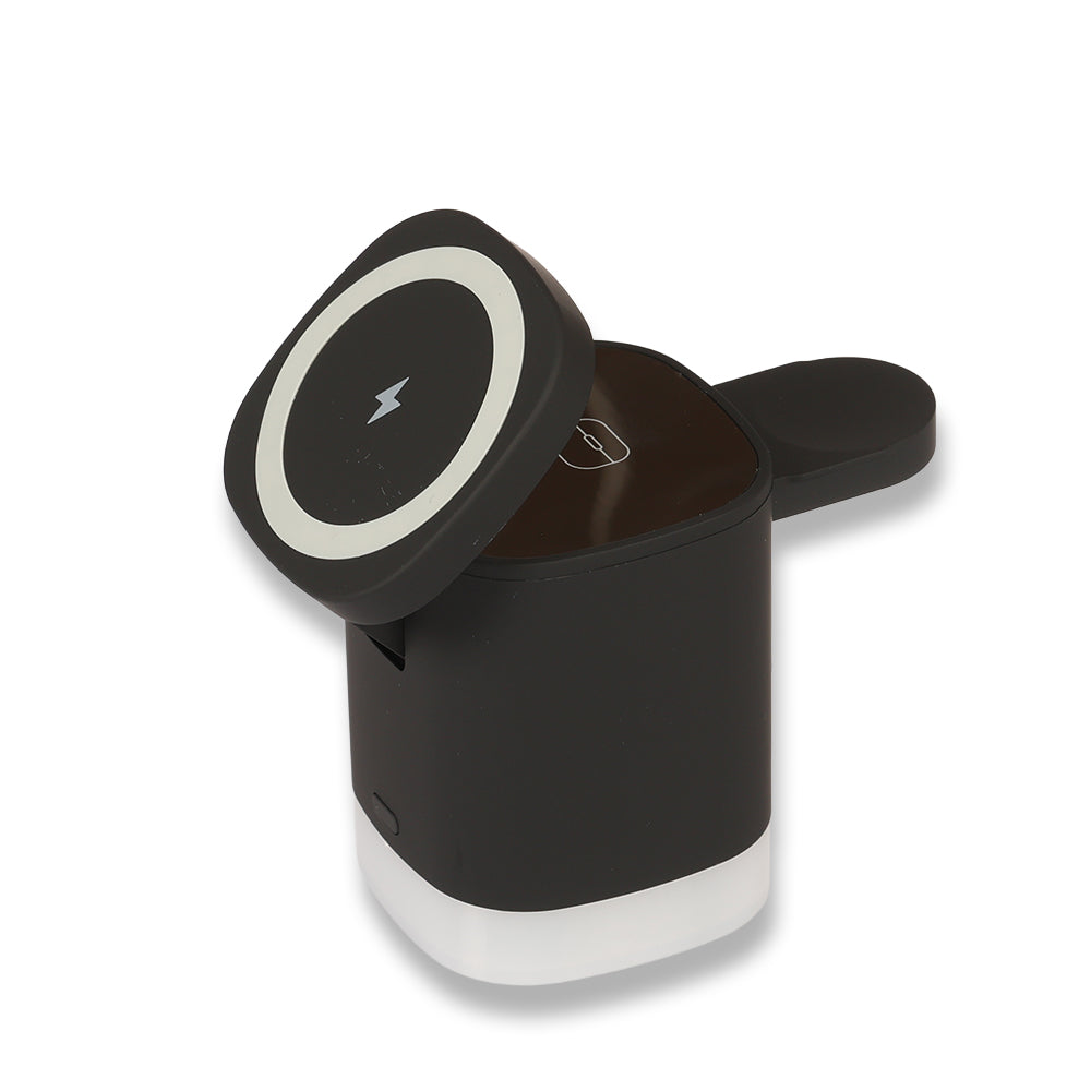 Kablosuz Şarj Standı (Telefon, Saat, Kulaklık)