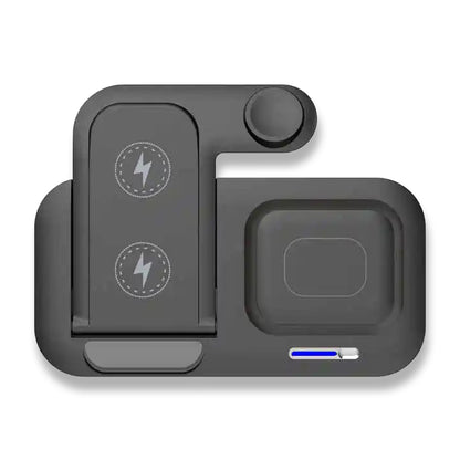 Kablosuz Şarj Standı (Telefon, Saat, Kulaklık)
