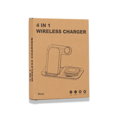 Kablosuz Şarj Standı (Telefon, Saat, Kulaklık)